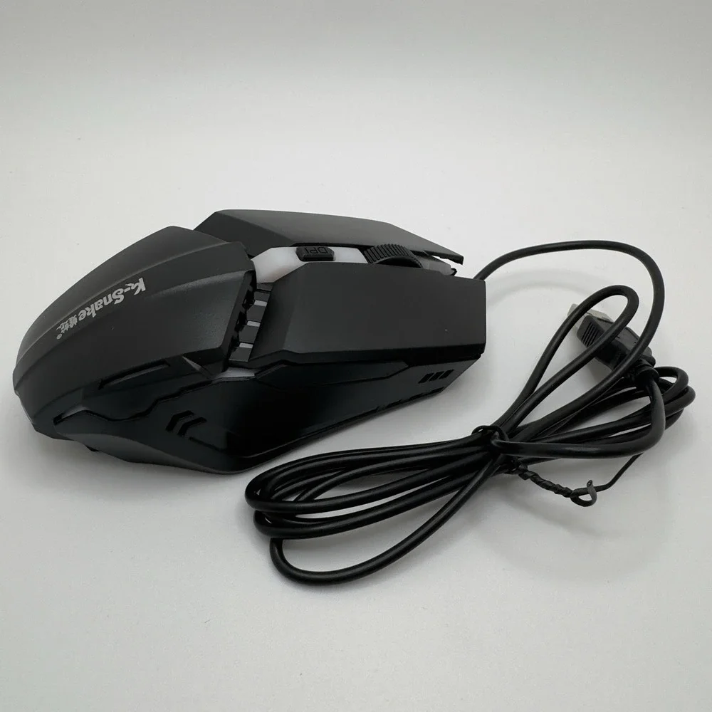 K-Snake M11 Luminous‎ Wired Gaming -7 Buttpns, Adjustable DPI, RGB Backlit, USB